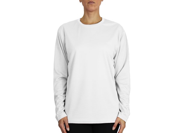 4Pk Womens L/S Performance T-Shirt