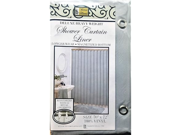 Better Home Deluxe Heavy Weight Shower Grey