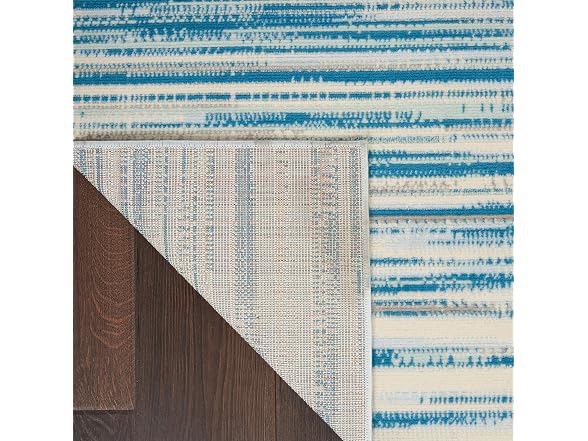 Nourison Jubilant Blue Rug 6x9