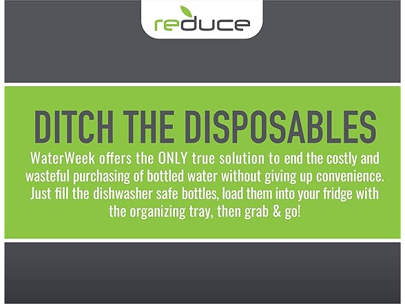 Reduce WaterWeek Reusable Water Bottle