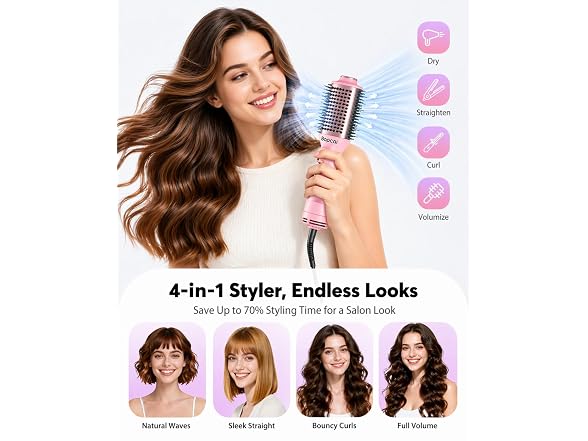 Bopcal Travel Blow Dryer Brush