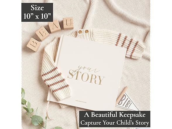 Luxury Baby Memory Book