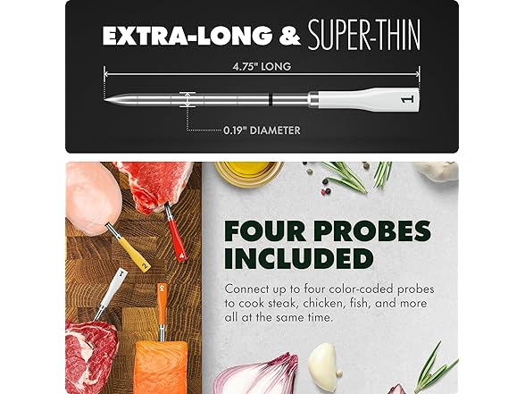 CHEF iQ Sense | Smart Wireless Meat Thermometer