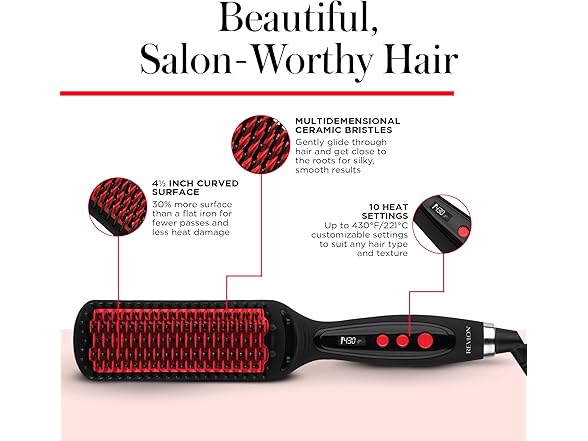 REVLON SmoothStay XL Hair Straightener
