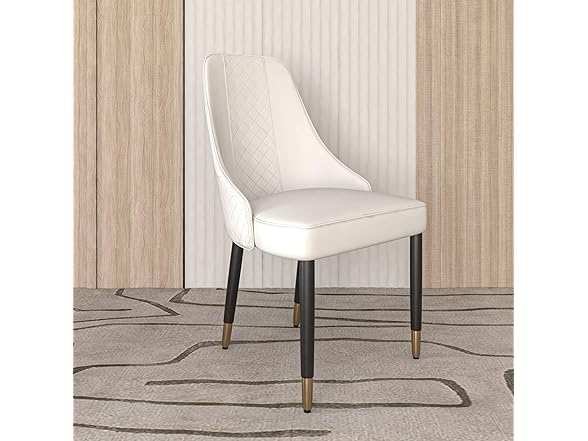 LeisureMod Allure Chair Set of 2