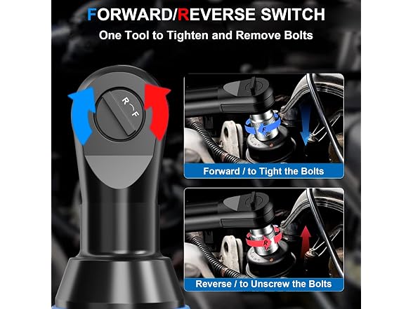 AZZUNO Electric Ratchet Wrench Set