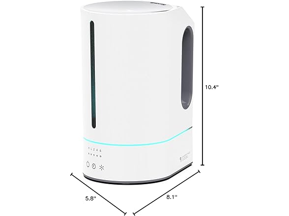 Sharper Image MIST 8 Ultrasonic Humidifi