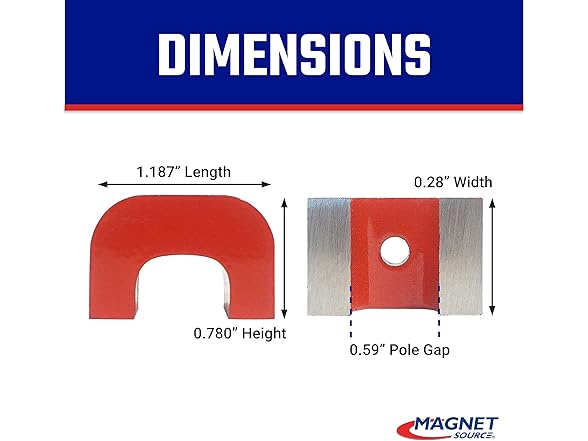 Alnico 5 Bridge Magnet 1.18" 1pk
