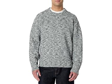 $13.99, Was $34.90, 59% Off! Amazon Essentials Men Relaxed-fit Crewneck Sweater dealfomo