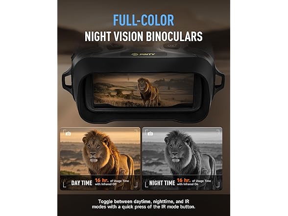 PINTY Night Vision Goggles | 4K