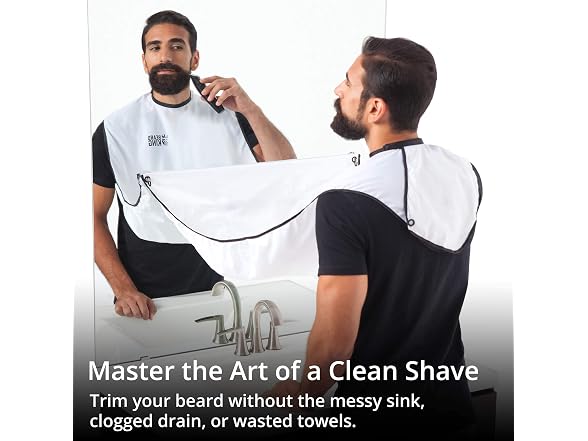BEARD KING Beard Bib Apron As Seen on Shark Tank