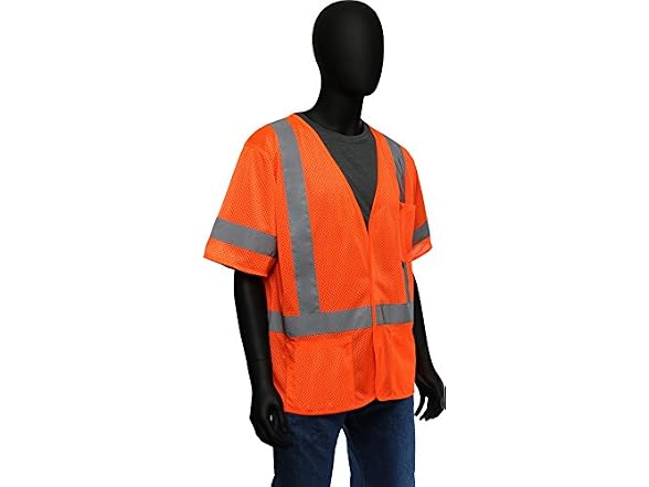PIP 47309/2XL 2XL HI-VIS ORANGE ANSI CLASS III SELF Hi-