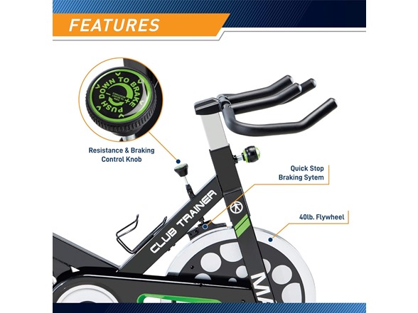 Marcy Club Revolution Bike Cycle Trainer