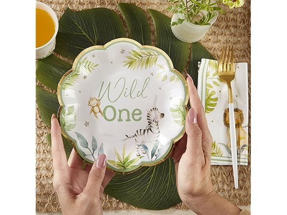 Kate Aspen Safari Baby Shower Plates