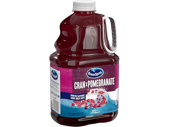 1CT Ocean Spray Cranberry Pomegranate Juice, 3L