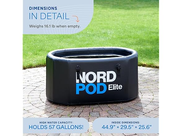 Lifepro NordPod Elite Cold Plunge Tub