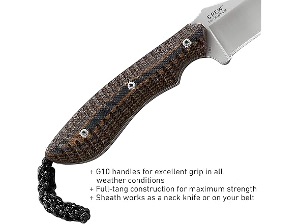 CRKT SPEW Fixed Blade Knife