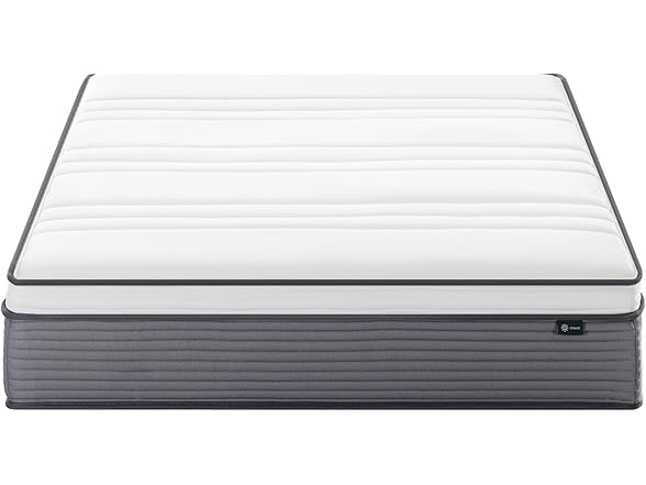 ZINUS 12" (New Version) True Support Hybrid Full Mattress