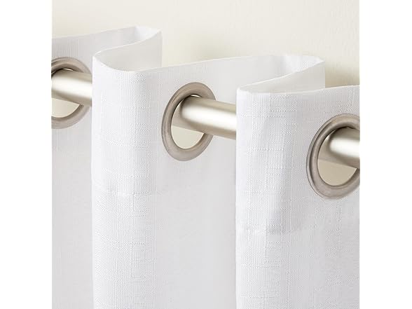 Exclusive Home White Curtains, 54"x96"