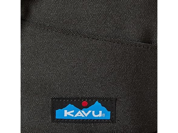KAVU Black Safety Cove Wallet