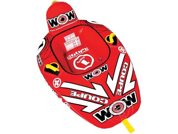 WOW Coupe Cockpit Towable Tube 1 Person
