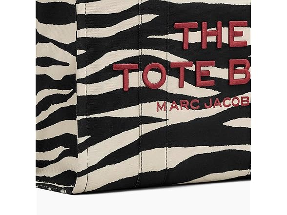 Marc Jacobs The Zebra Canvas Large Tote