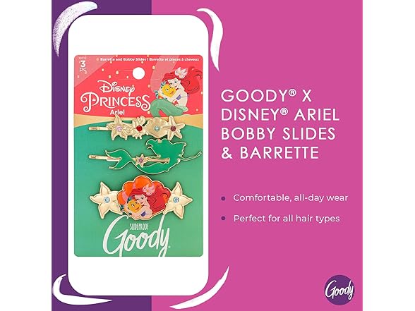 GOODY Bobby Pin and Barrette Set Ariel