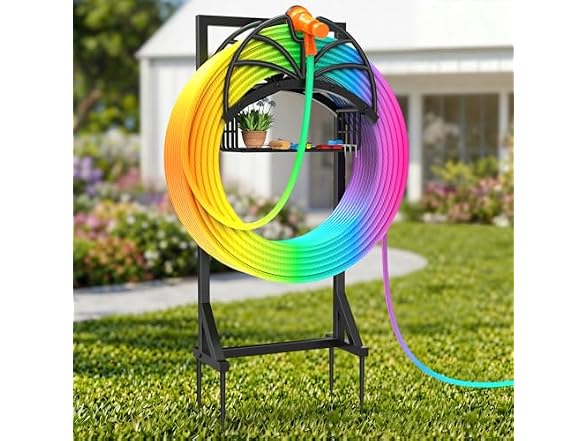 COZEER Garden Water Hose Holder Freestanding