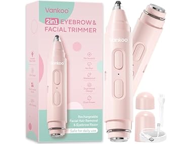$10.99, Was $24.99, 56% Off! Vankoo Facial Hair Remover dealfomo