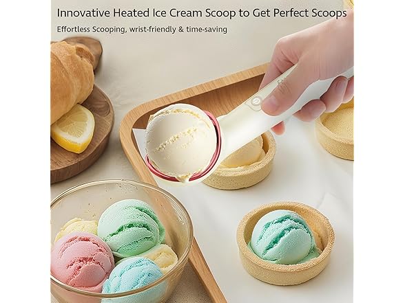 Cloukily Heated Ice Cream Scoop