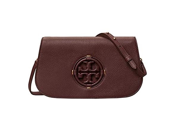 Tory Burch Miller Leather Clutch Handbag