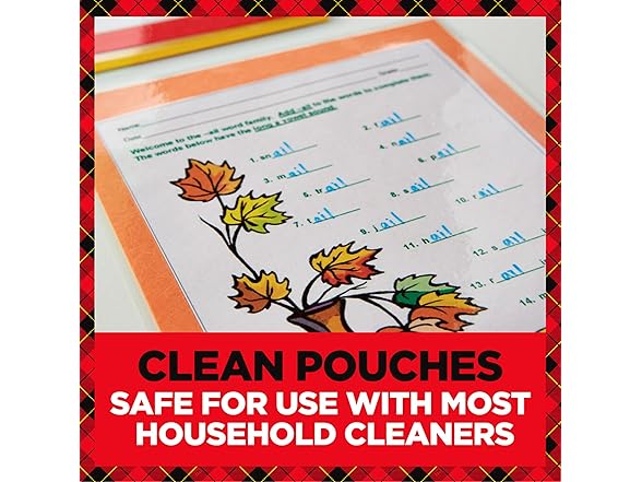 Scotch Thermal Laminating Pouches, 8.9 x