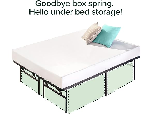 ZINUS SmartBase Tool-Free Assembly Mattress Frame