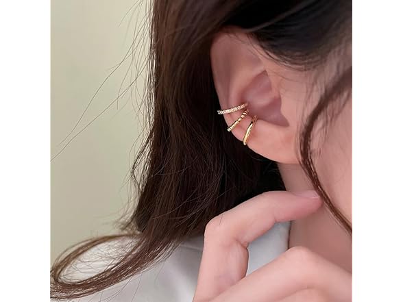 Sora Tuki Ear Cuffs -Non Piercing