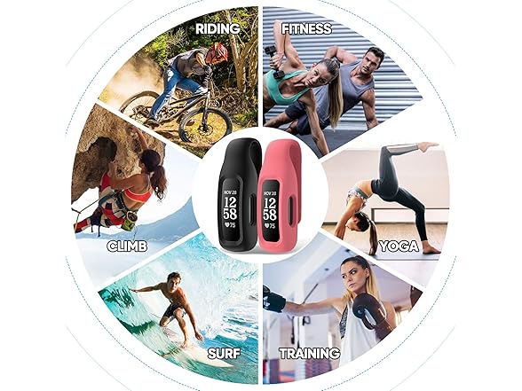 EEweca Clip Case Accessory for Fitbit