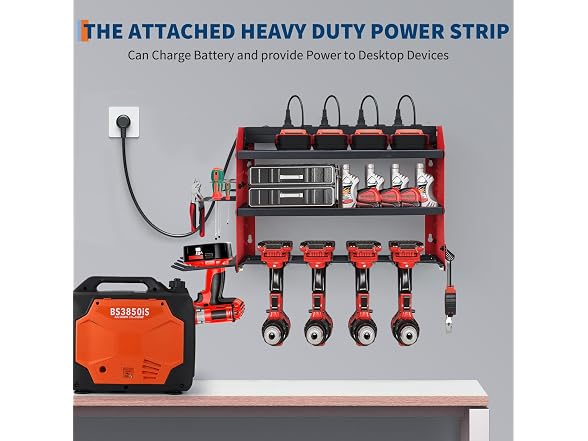 Takywep Heavy Duty Power Tool Organizer