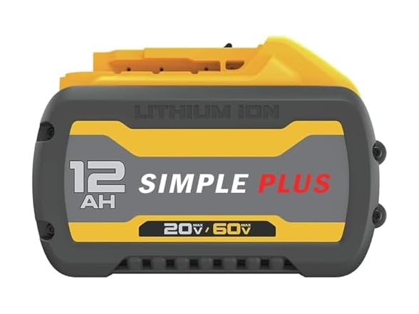 Simple Plus+ 12.0Ah 20V/60V Replacement For DEWALT