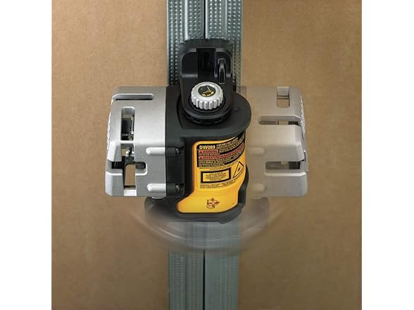 DEWALT DW089K Line Laser, Self-Leveling, 3-Beam