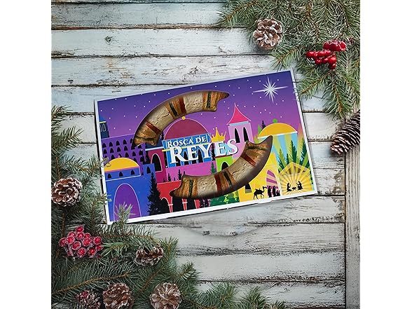 Rosca de Reyes Box 26x18x3 25pk