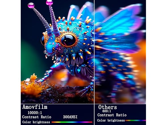 4K Mini Projector With WiFi6/BT