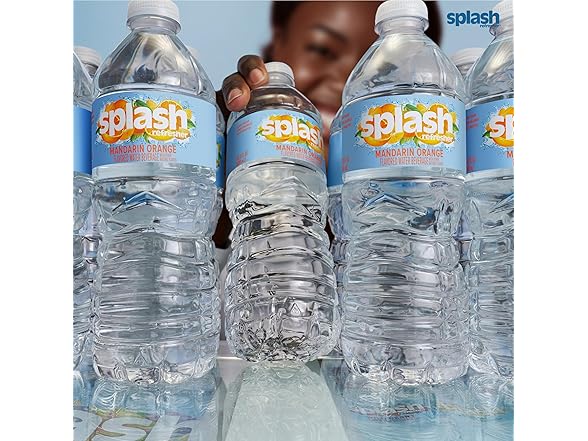 6PK Splash Refresher Flavored Water Bottles