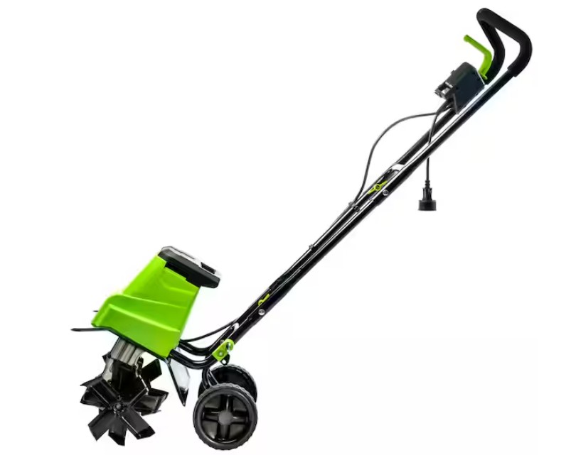 EarthWise 12 in. 9 Amp Electric Garden Tiller Cultivator - Gallery 11
