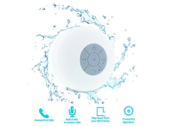 Aduro OceanSound Wireless Shower Speaker