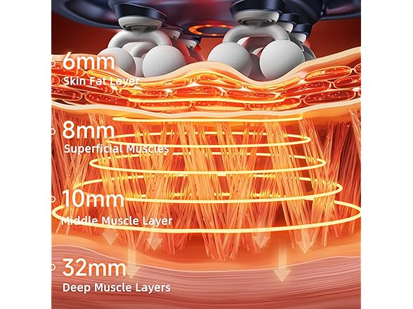 Stellamist 16 Heads Massage Gun Set