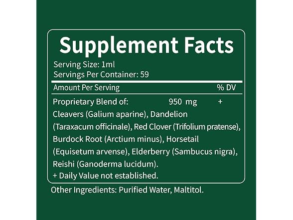 DetoxenNATURE 7-in-1 Cleavers Lymphatic