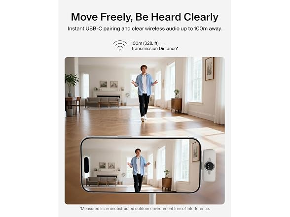 Belkin Stage Wireless Mini Microphone