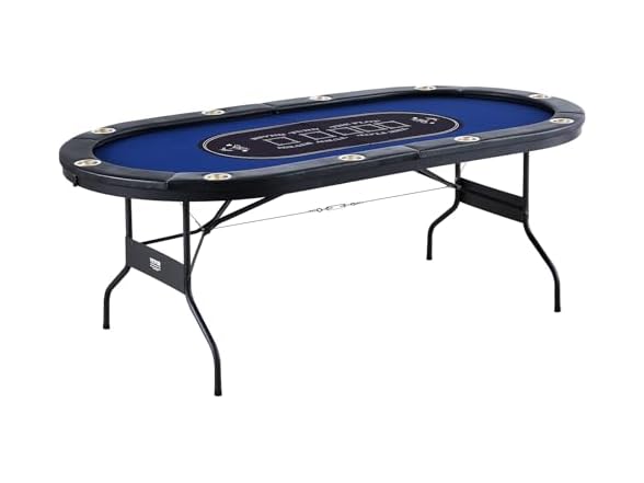 VEVOR 10 Player Foldable Poker Table