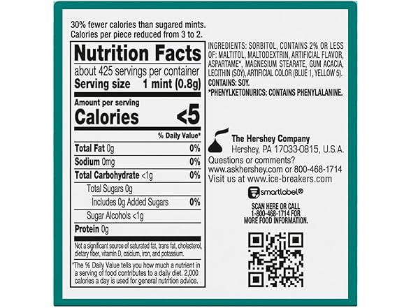 ICE BREAKERS Wintergreen Sugar Free Mint Tins
