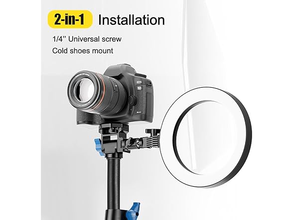 Fotoumgl 2 Pack Extendable Light Stand