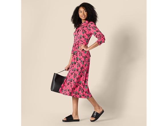 Amazon Essentials Women (L) Regular-fit Midi Dress